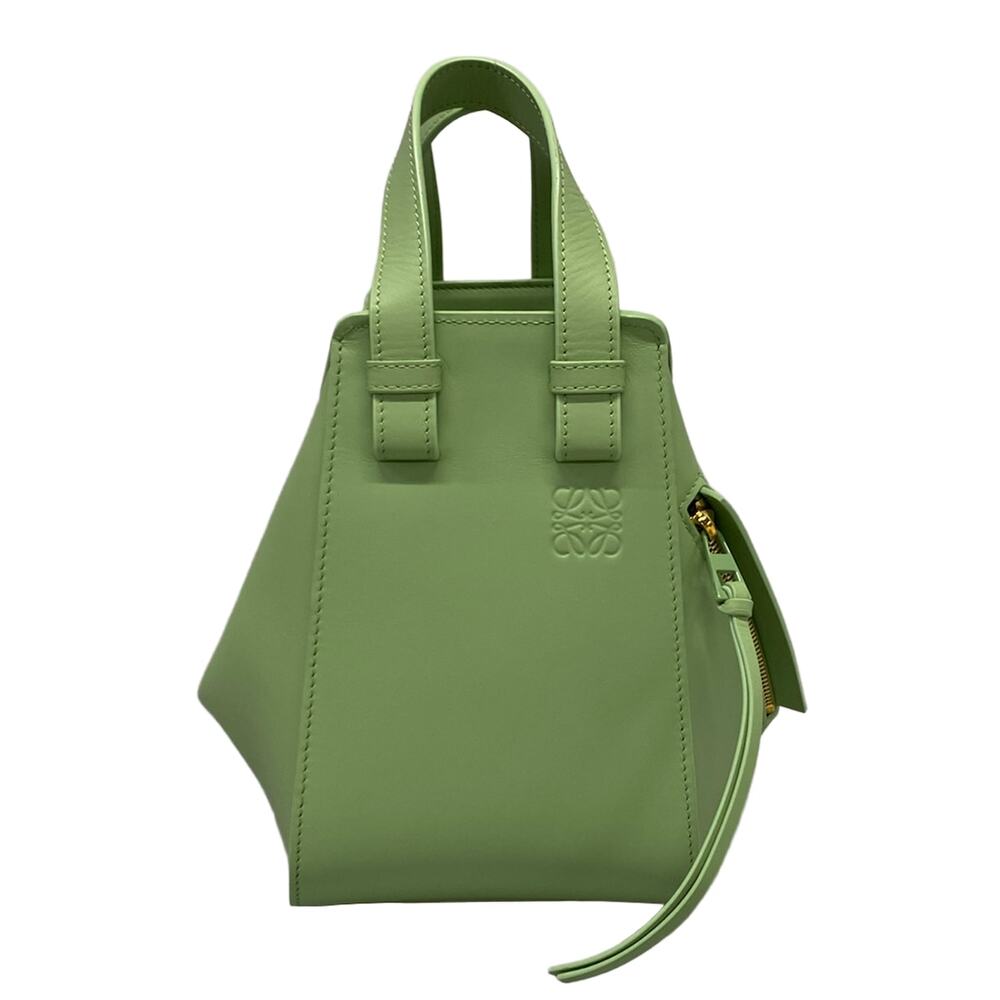 Loewe Hammock Compact Handbag A538H13X07 Lime Green Glaze (Light Green)